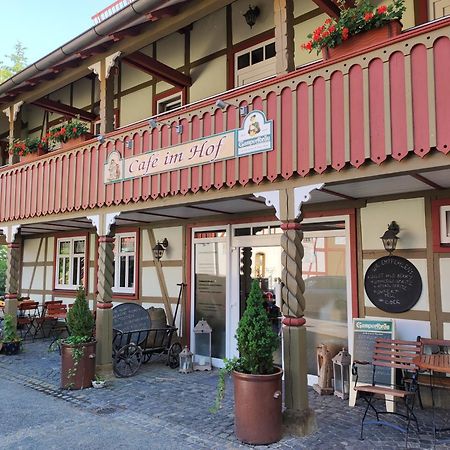 Cafe Im Hof- Bed & Breakfast Streufdorf Екстериор снимка