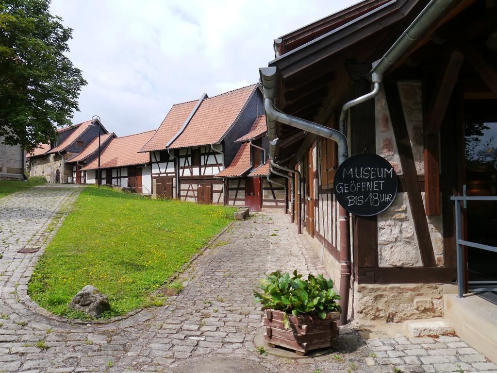 Cafe Im Hof- Bed & Breakfast Streufdorf Екстериор снимка
